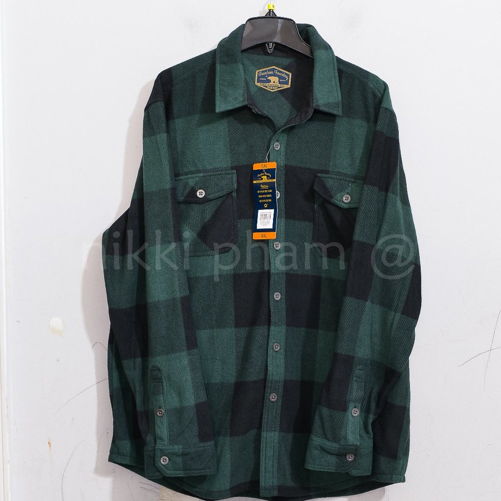 NWT Men’s Super Plush Shirt Jacket Freedom Foundry - Picture 2 of 6